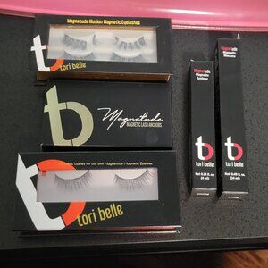 Tori Belle lashes, lash anchors, eyeliner and mascara